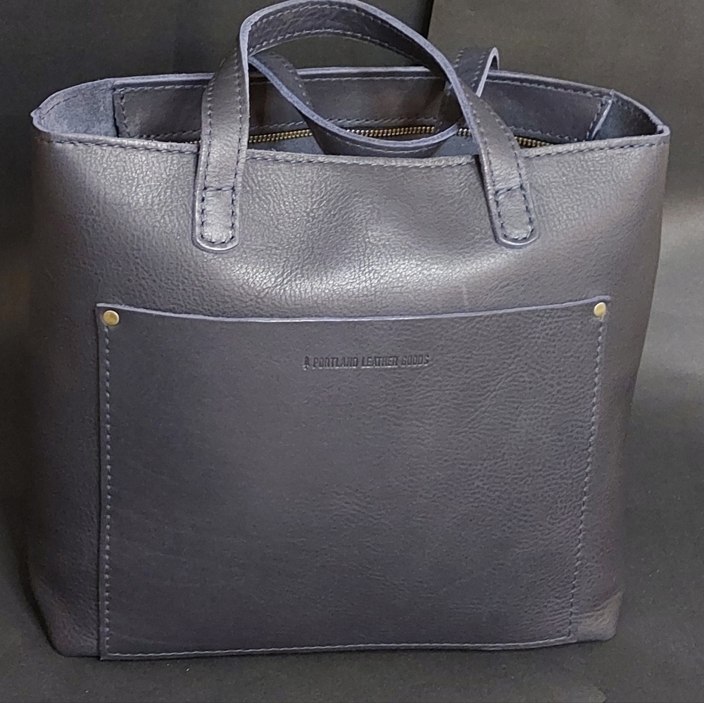 Portland Leather Goods (PLG) Midnight Medium Zip Crossbody